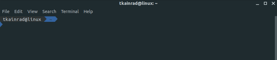 Syntax highlighting also indicates whether a command is typed correctly.